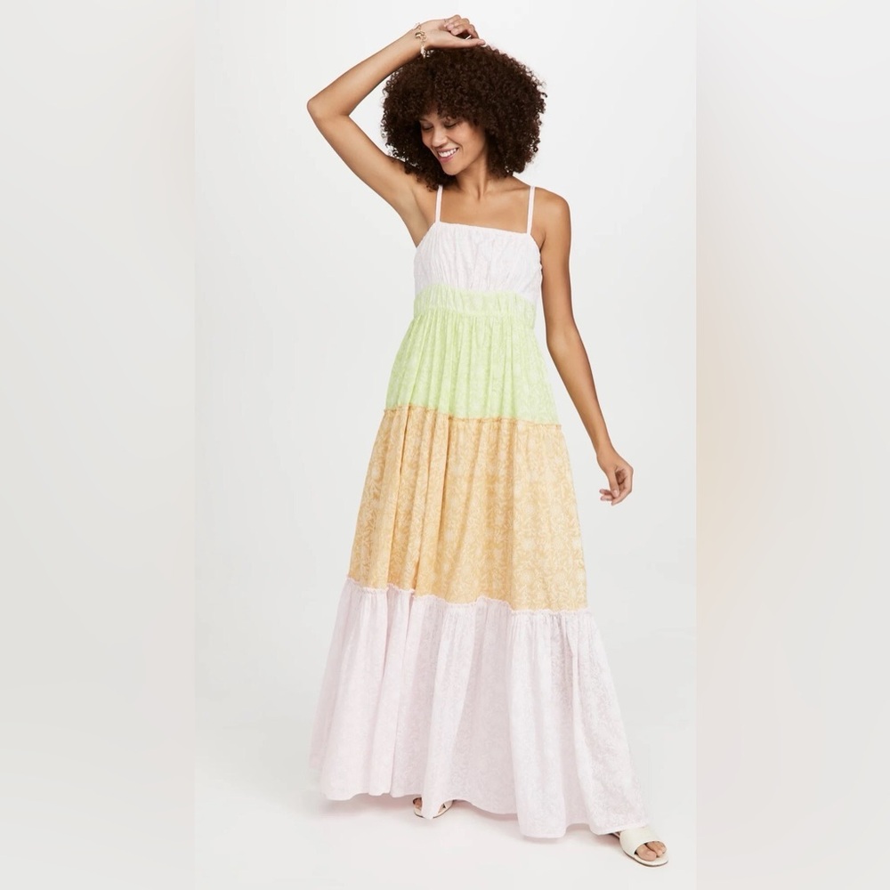 Ro’s Garden Amelia Tiered maxi dress